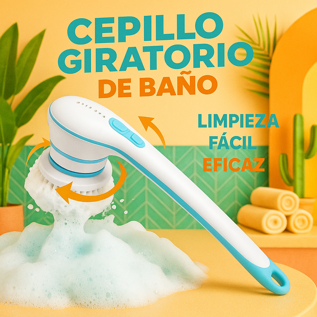Cepillo de Ducha 5 en 1 – Práctico, Completo y Eficiente
