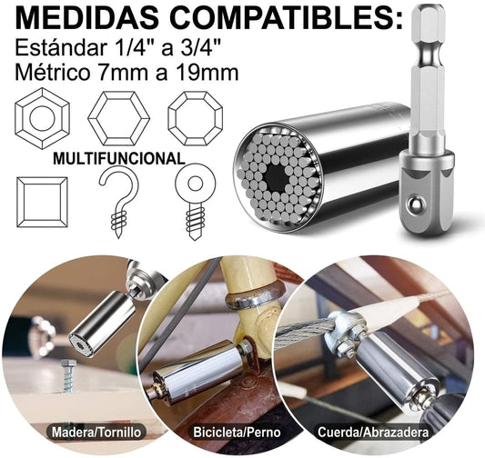 MasterGrip™ Pro - Llave Universal 48-em-1